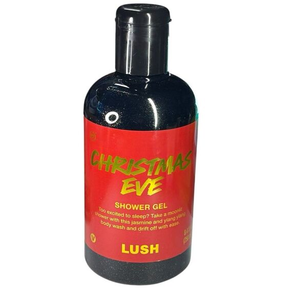 Lush Kitchen Christmas Eve Shower Gel Body Wash Floral Jasmine Ylang Ylang NWT